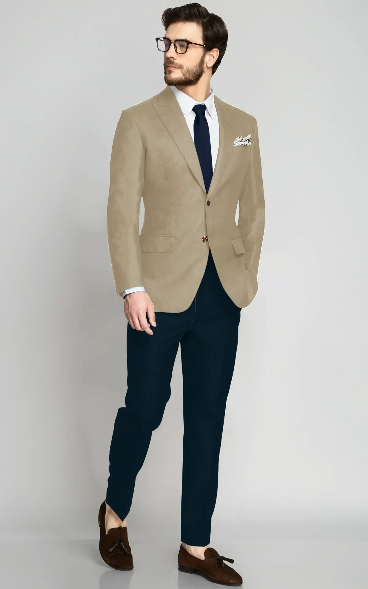 Camel Wool Custom Blazer