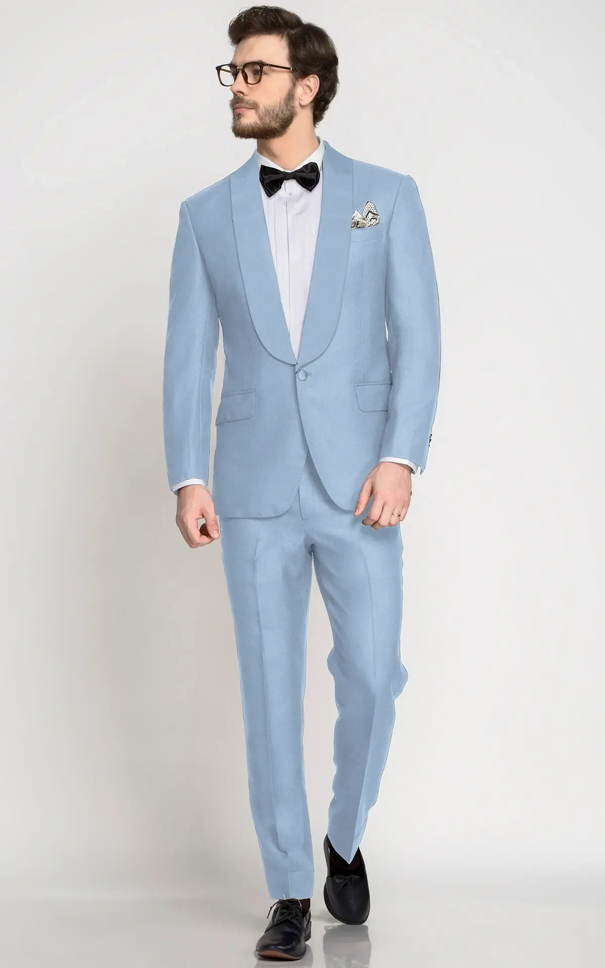 Carmel Light Blue Vegan Tuxedo