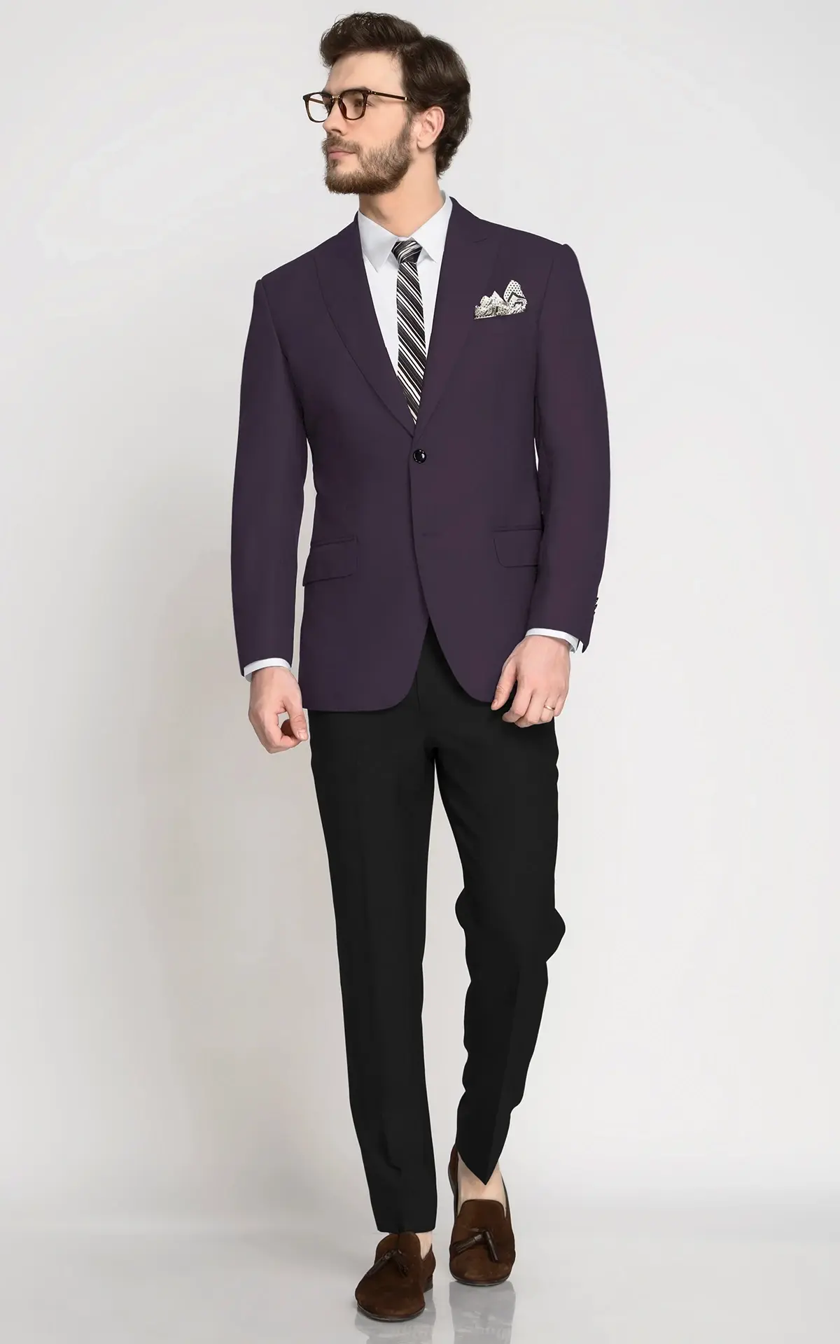 Concord Wine Wool Blazer