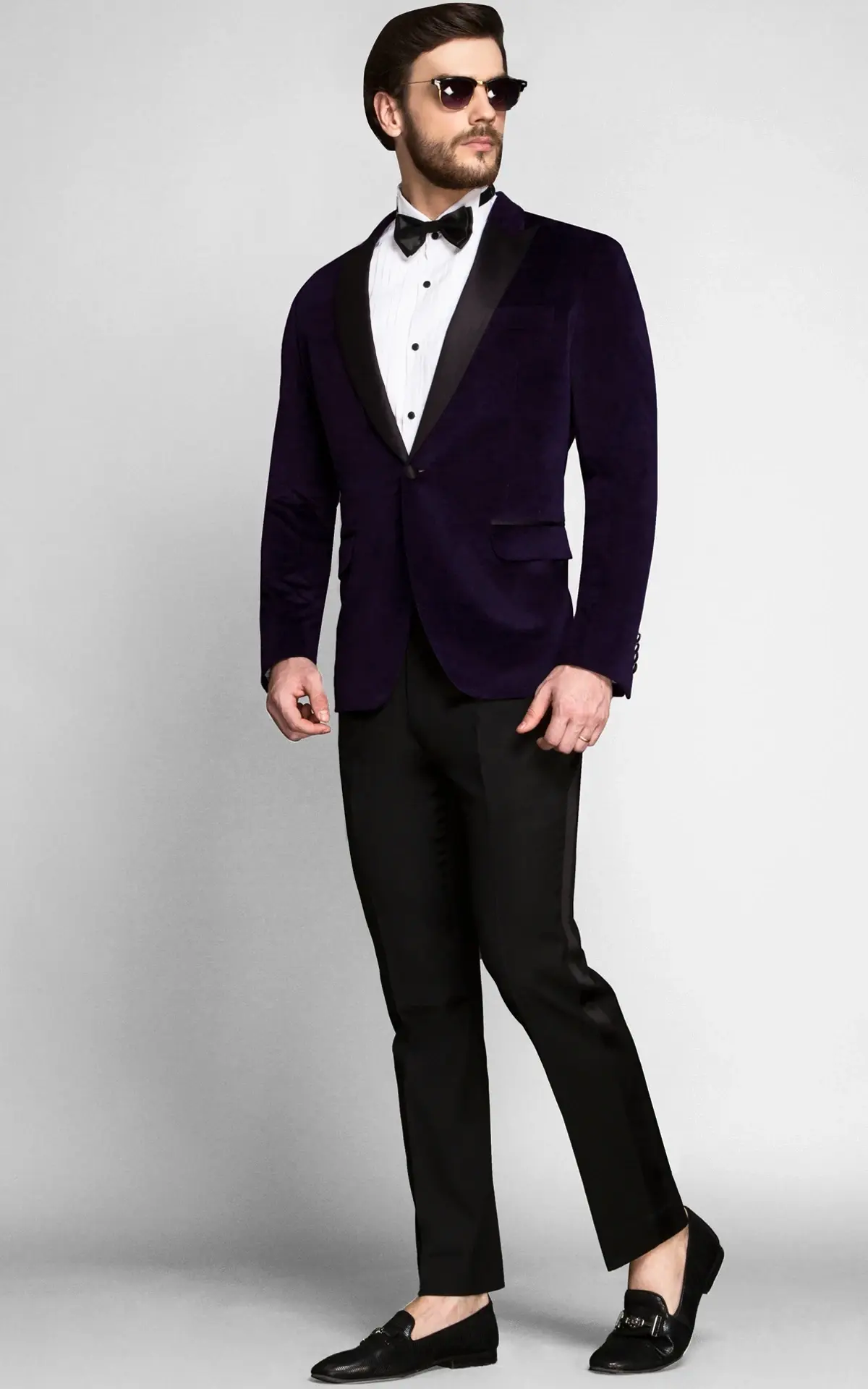 Fuji Purple Velvet Tuxedo