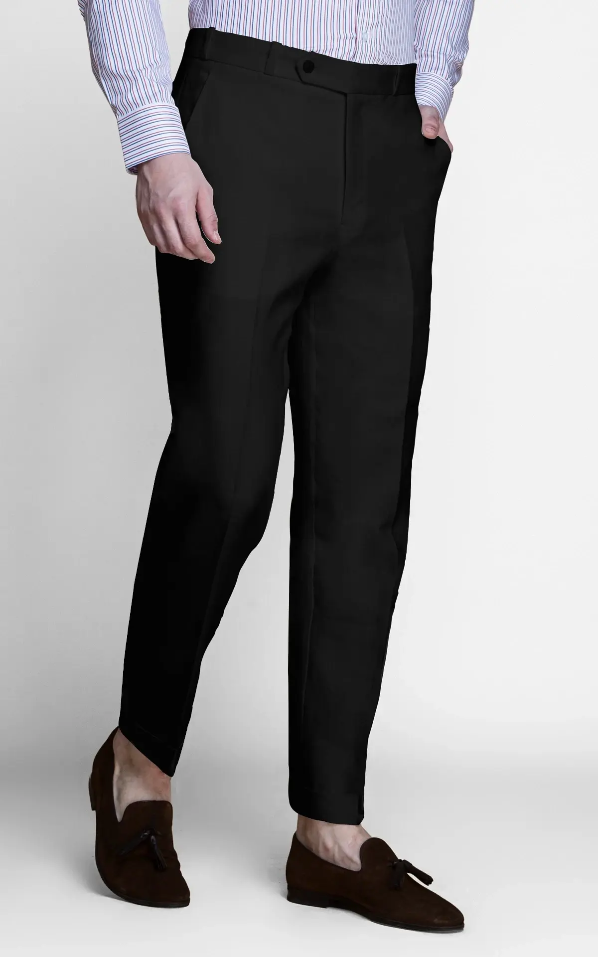 Miami Black Linen Pants