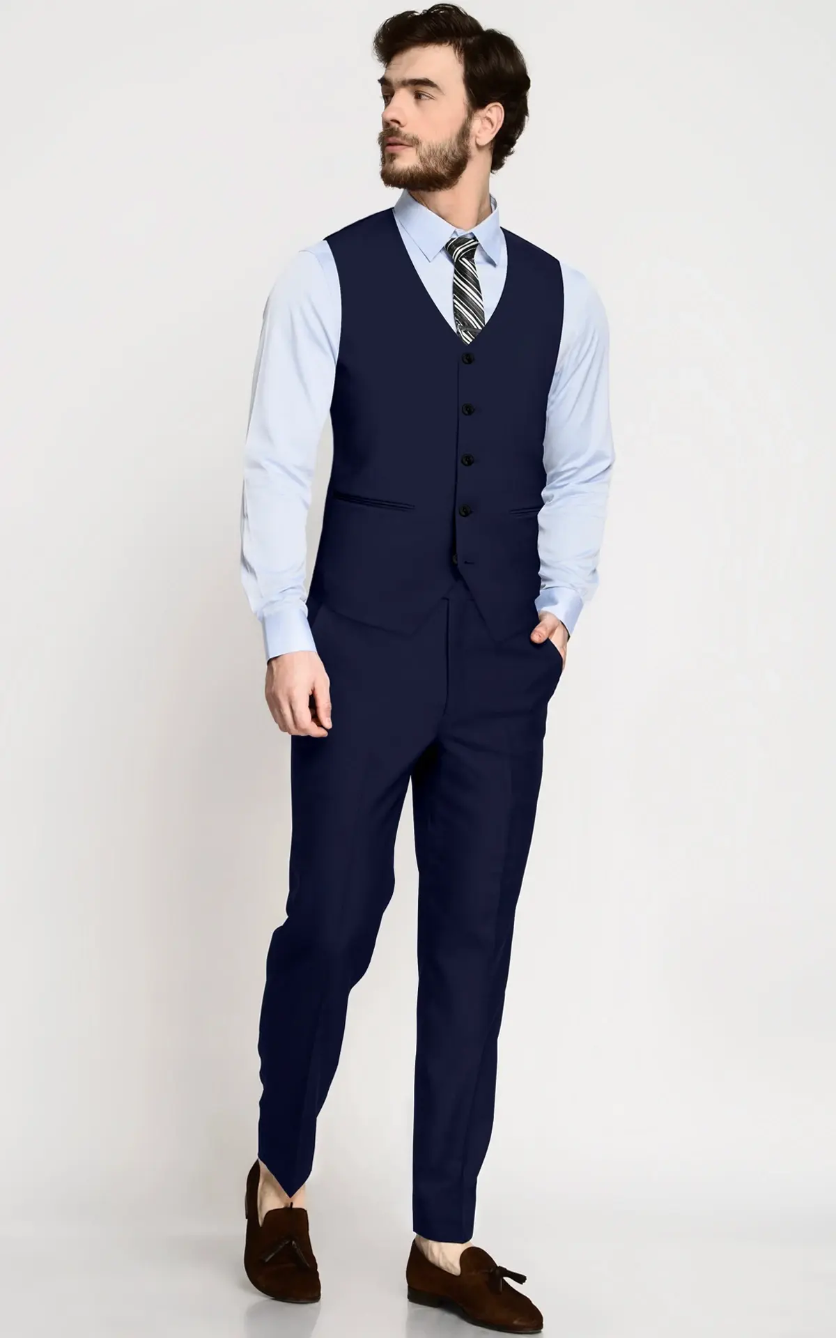 Newport Navy Blue Vest