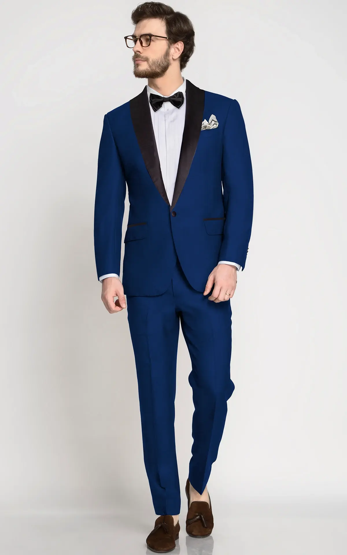 Royal Blue Vegan Tuxedo