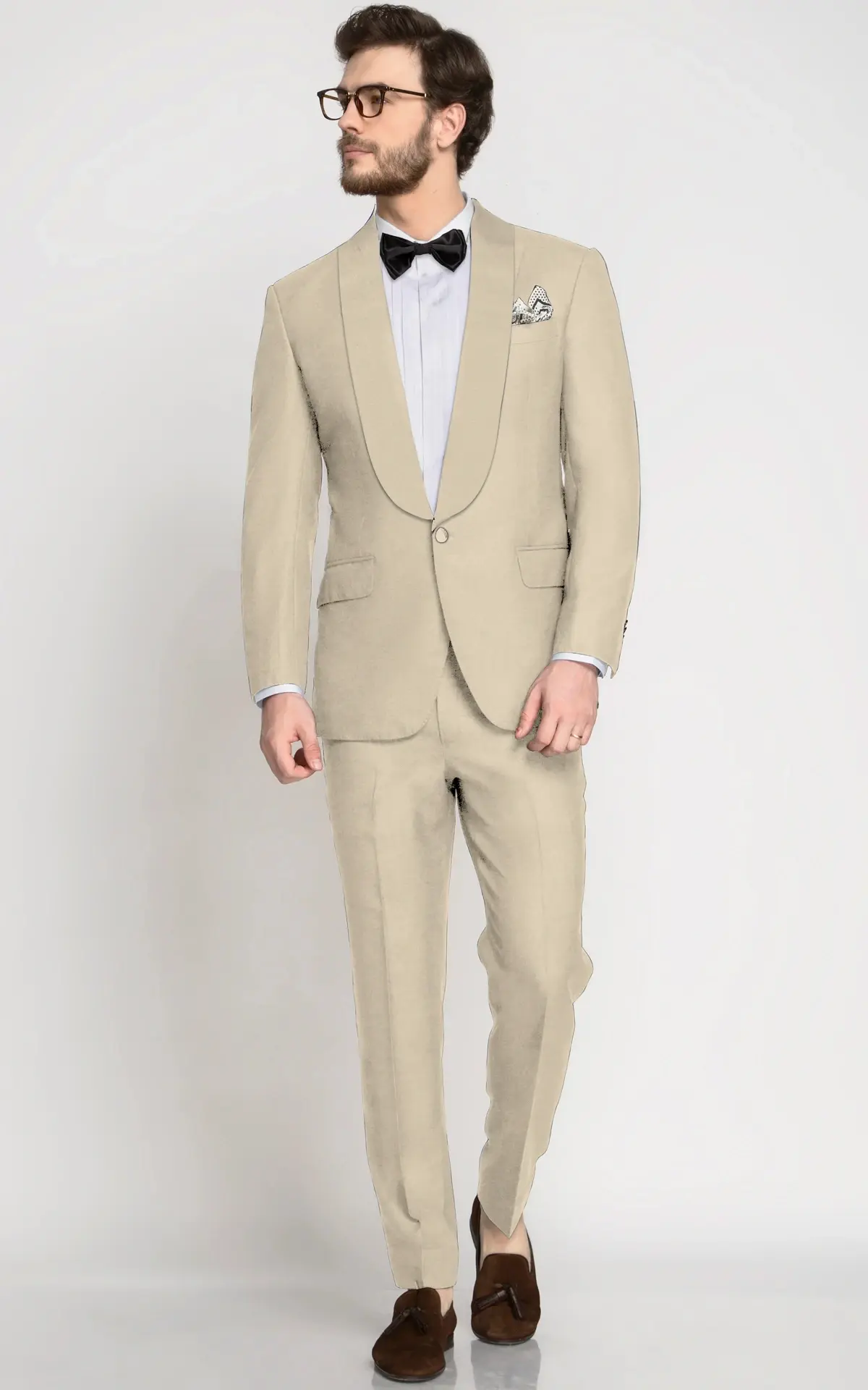 Sand Beige Vegan Tuxedo