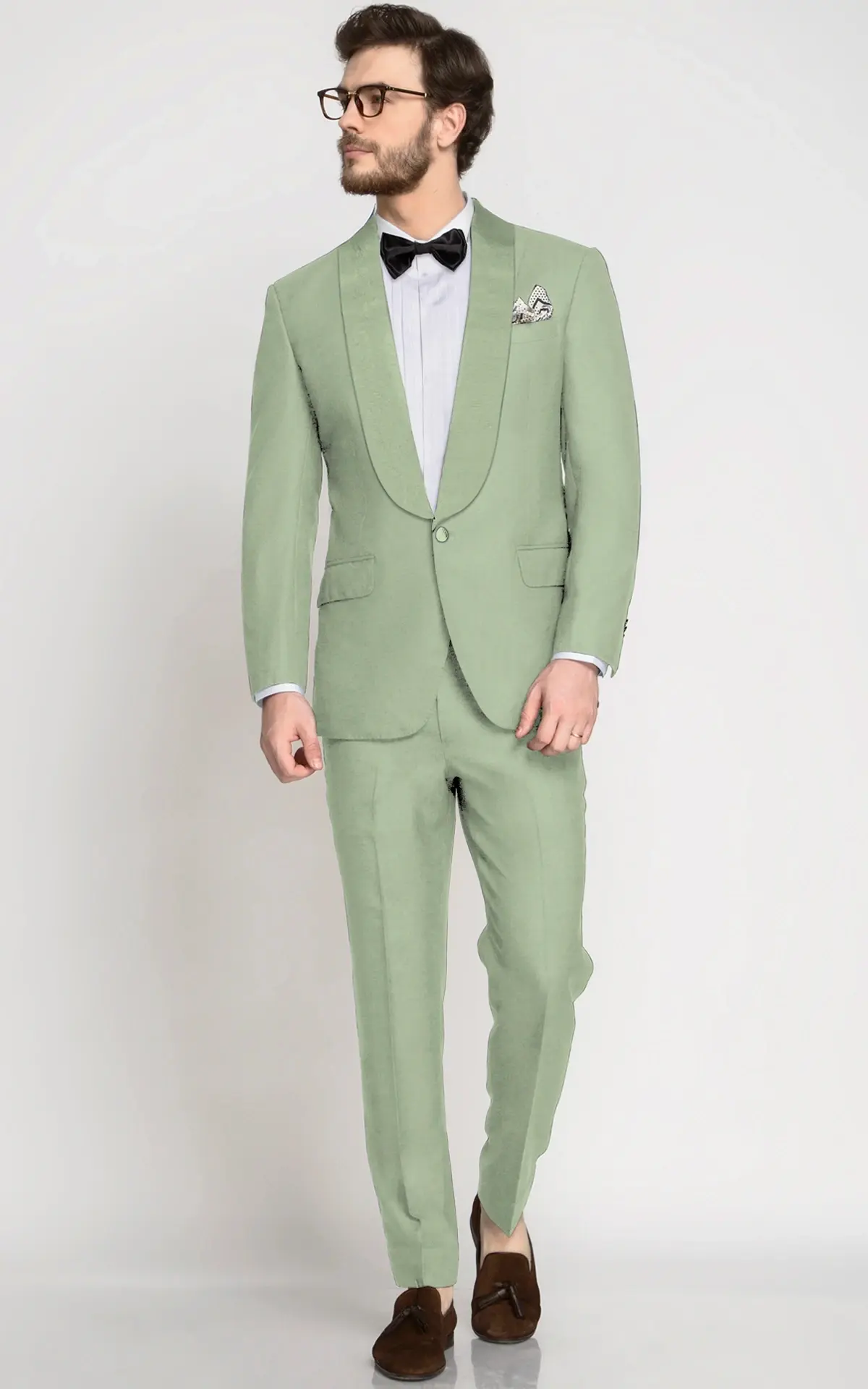 Spring Green Vegan Tuxedo