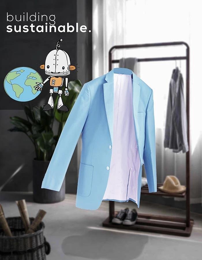 Sustainable custom suits