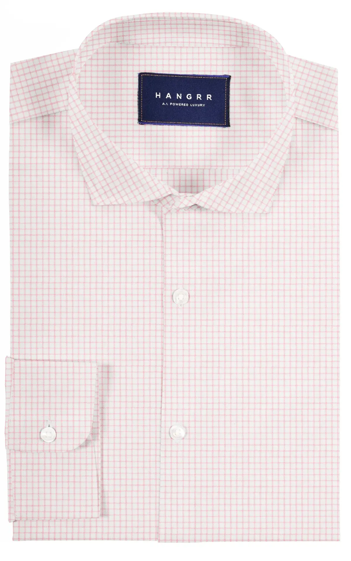 White Pink Checks Shirt